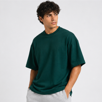 MSU Green Basic Oversized Heavy Blend T-Shirt