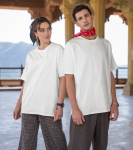 White Basic Oversized T-Shirt 1