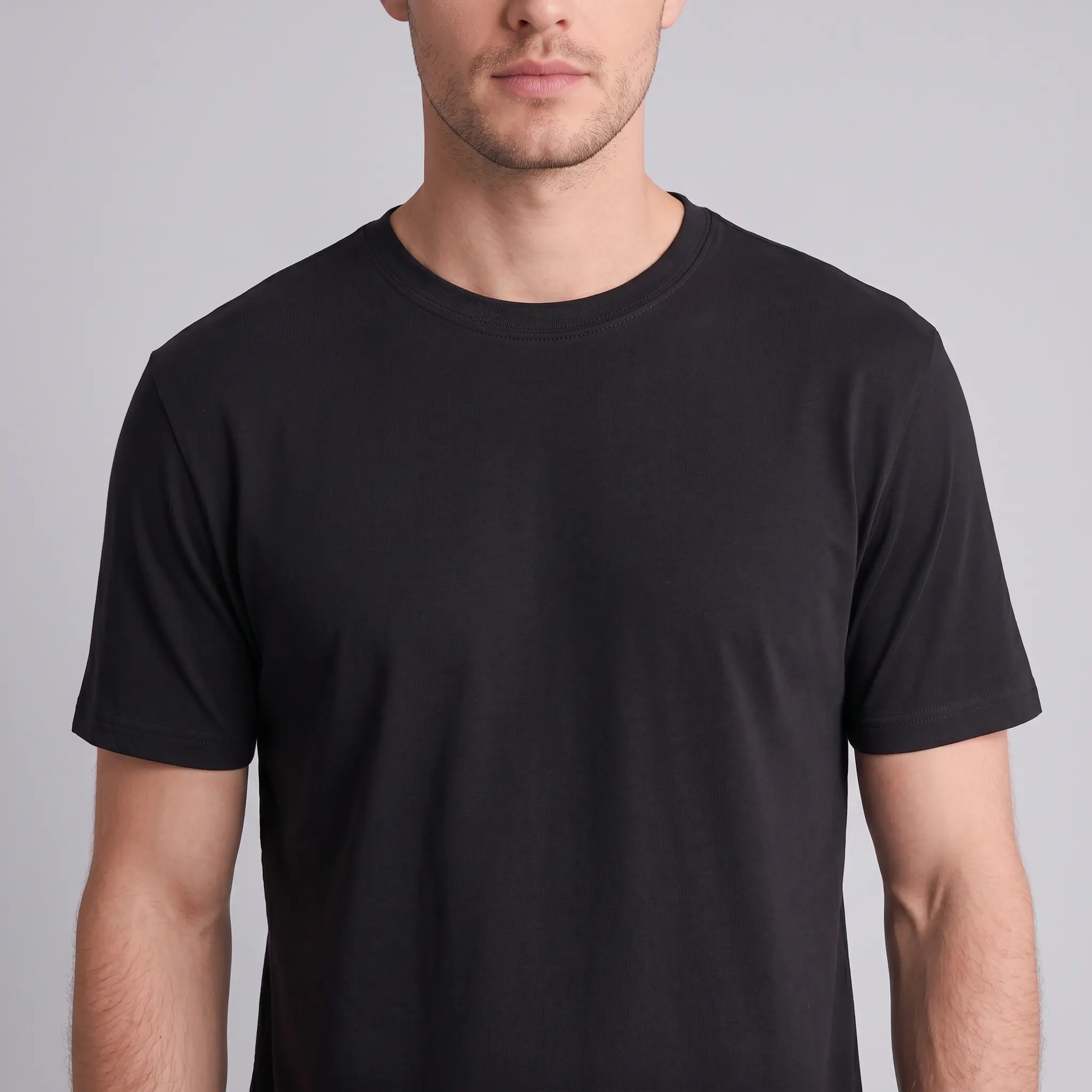 Black Regular Fit T-Shirt 2