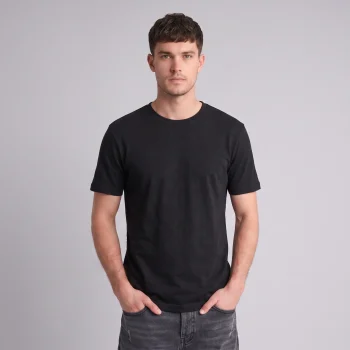 Black Basic Regular Fit T-Shirt