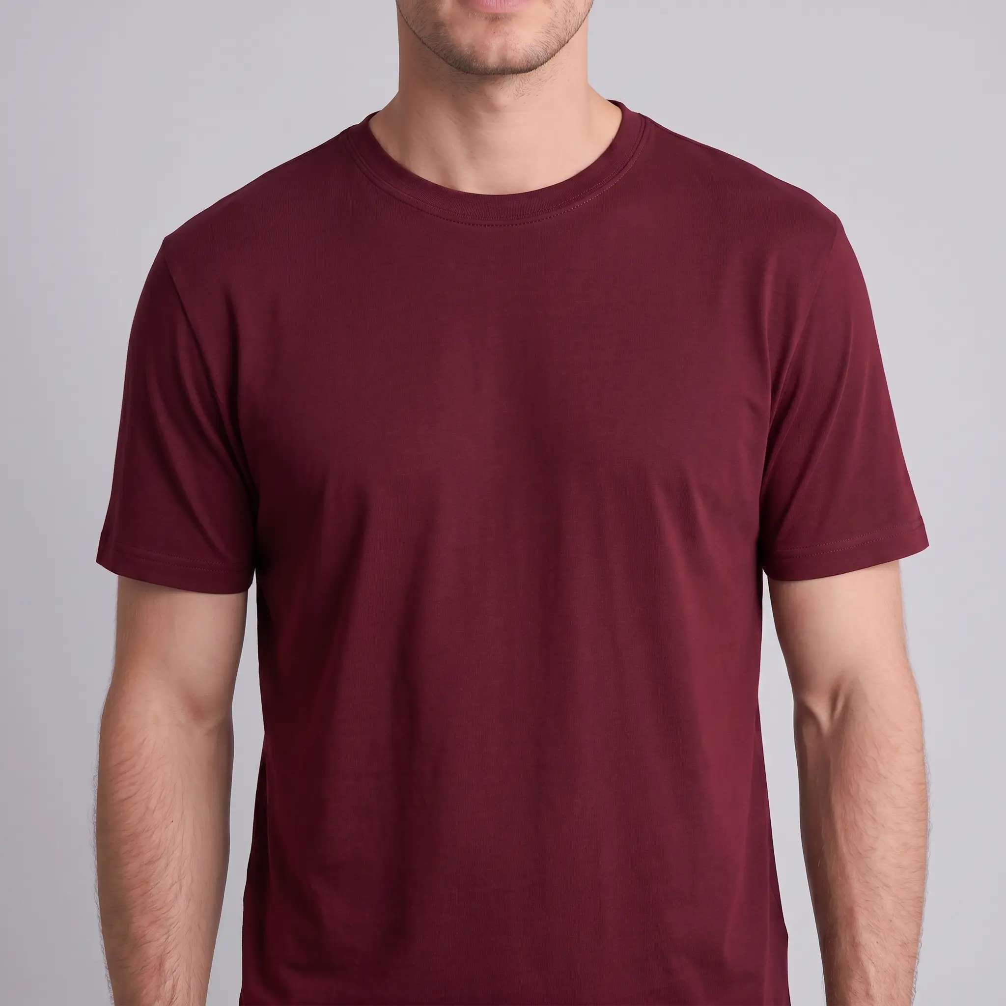 Claret Regular Fit T-Shirt