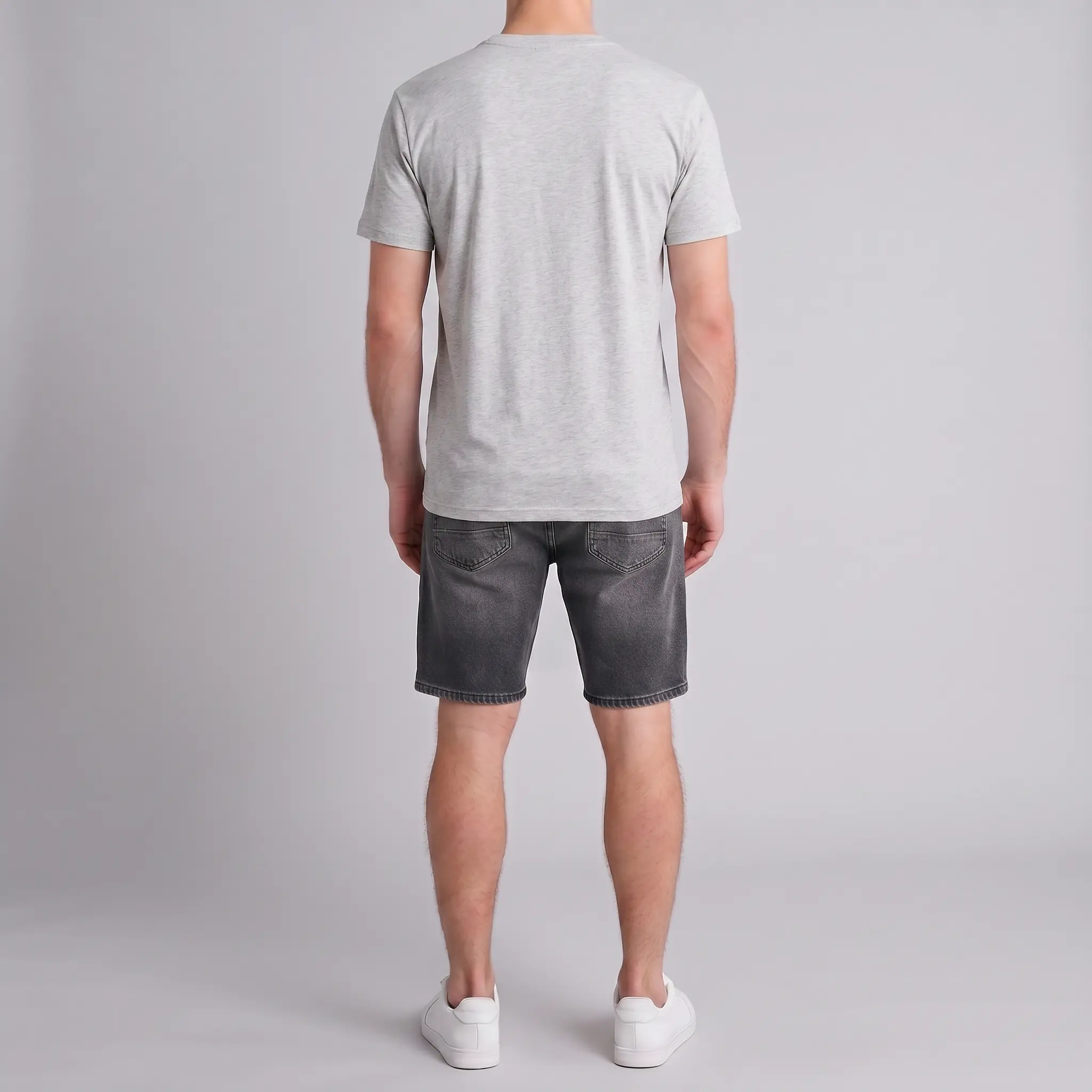 Heather Gray Regular Fit T-Shirt