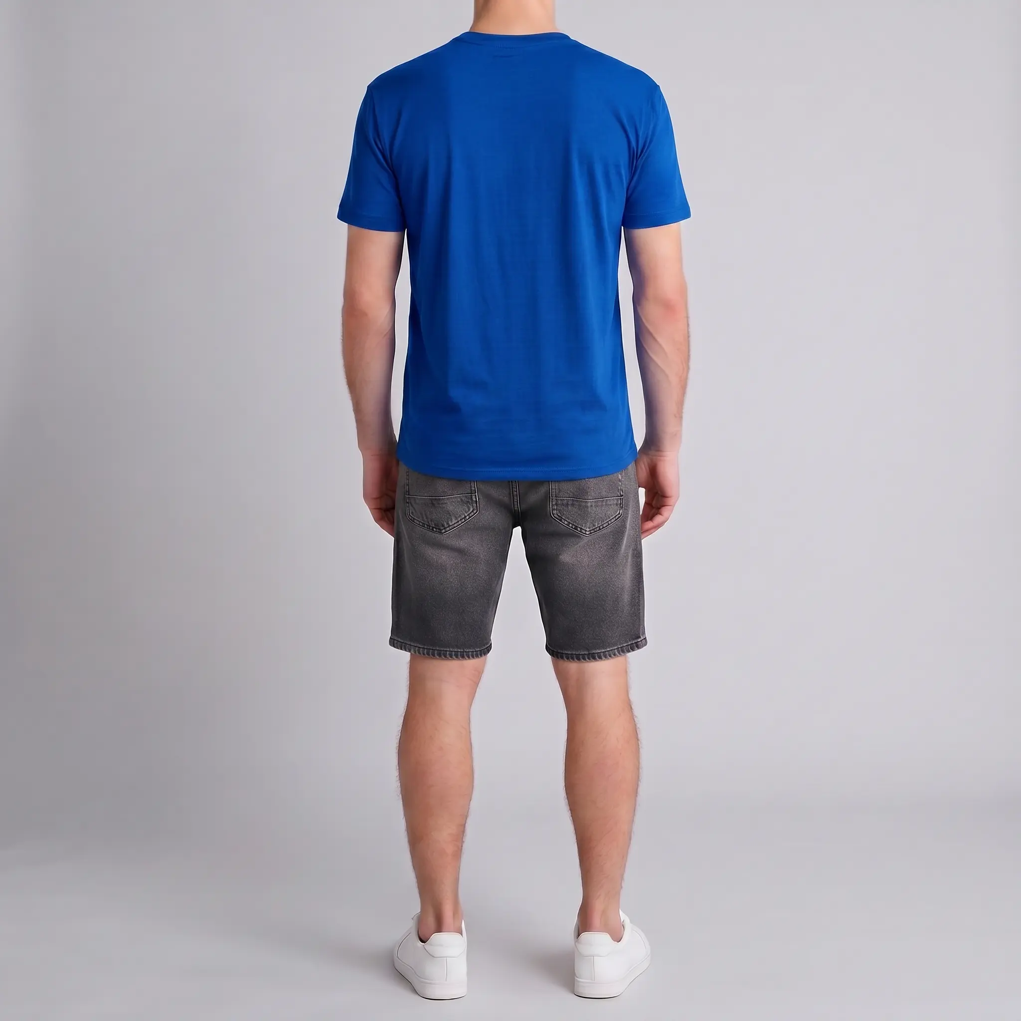 Imperial Blue Regular Fit T-Shirt 3