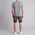 Matte Silver Regular Fit T-Shirt