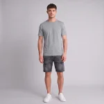 Matte Silver Regular Fit T-Shirt
