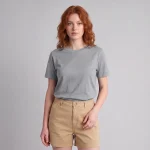 Matte Silver Regular Fit T-Shirt