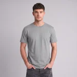 Matte Silver Regular Fit T-Shirt