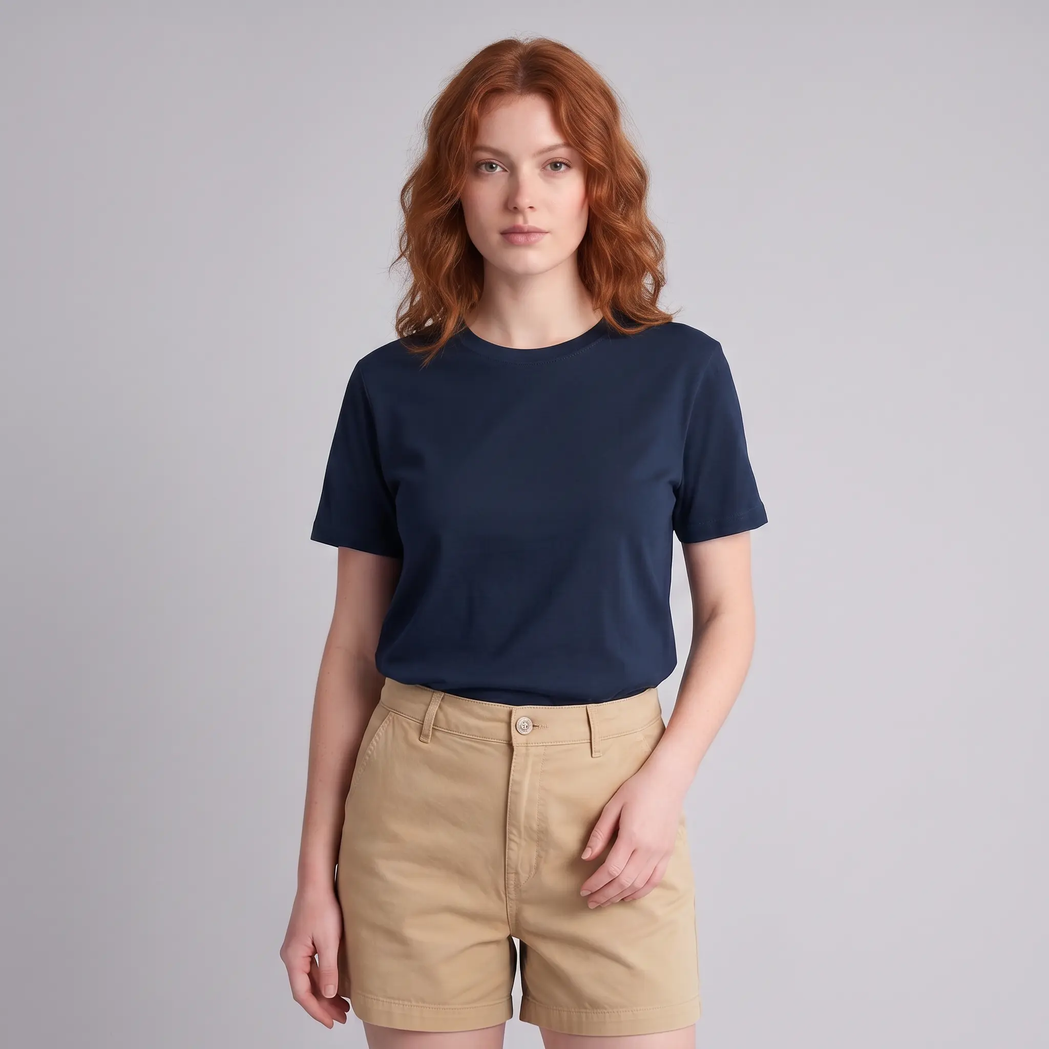 Navy Blue Regular Fit T-Shirt 2