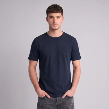 Navy Blue Basic Regular Fit T-Shirt