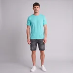 Sky Blue Regular Fit T-Shirt