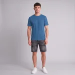 Steel Blue Regular Fit T-Shirt