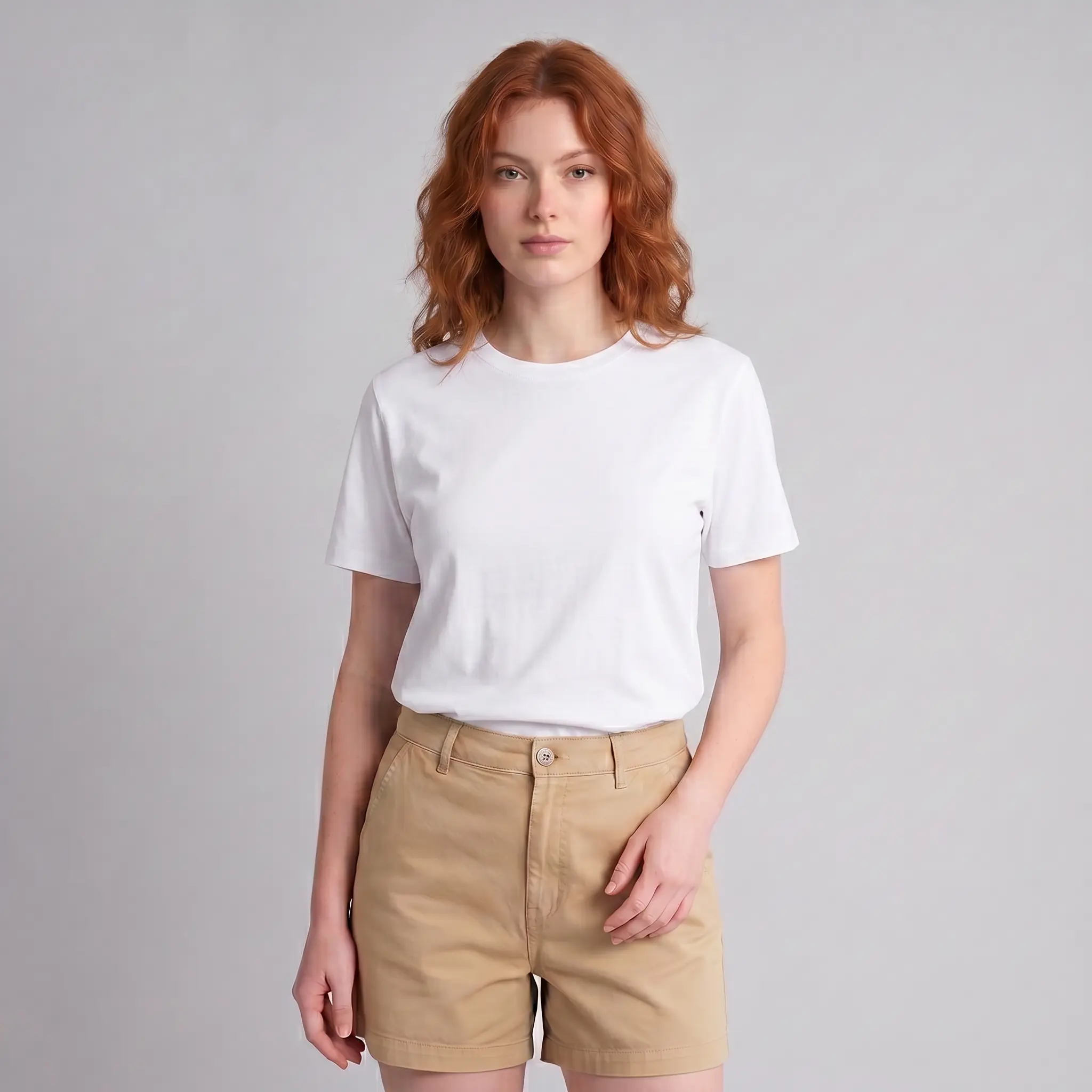 White Regular Fit T-Shirt 3