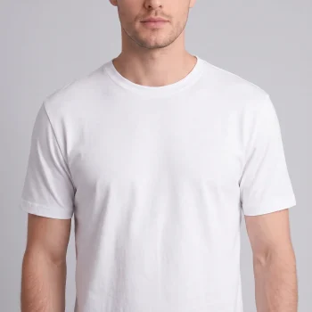 White Basic Regular Fit T-Shirt